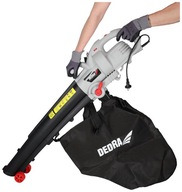 ELEKTRYCZNY ODKURZACZ OGRODOWY 3000W Z FUNKCJĄ DMUCHAWY I ROZDRABNIANIA