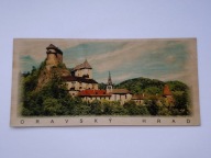 ORAVSKY HRAD - zamek Orawski na Słowacji - drewniana pocztówka