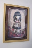Robótkownia Obraz gotowy haft diamentowy Laleczka Santoro 23x32 w ramce