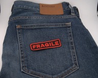 Naszywka Haftowana FRAGILE – 9 x 2,5 cm