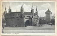 Pocztówka Kraków Barbakan
