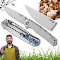 NÓŻ OGRODOWY SKŁADANY DO ROŚLIN GAŁĘZI LASU UNIWERSALNY GRZYBÓW MYŚLIWSKI