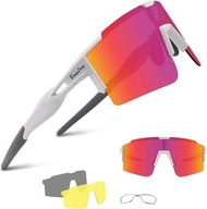 BangLong Polaryzowane okulary przeciwsłoneczne z 3 wymiennymi szkłami 1233