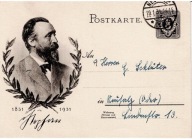 NIEMCY - POSTKARTE - HEINRICH von STEPHAN - 1931 r.