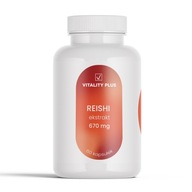Reishi Grzyb ekstrakt 670 mg - Ganoderma Lucidum - ODPORNOŚĆ MÓZG STRES