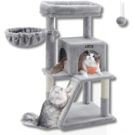 Feandrea Drapak Duży 96 cm, Platforma i Dwupoziomowa Jaskinia