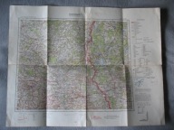 GENERALNA GUBERNIA LUBLIN CHEŁM WŁODAWA RADZYŃ KOCK ŁUKÓW stara MAPA 1940