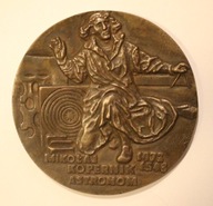 ASTRONOM - MIKOŁAJ KOPERNIK 1473 - 1543, MEDAL "OLBRZYM" 660 GRAM, 115 mm