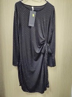 Sukienka czarna XL/XXL/XXXL blink blink midi Lux Luna Italy !!!