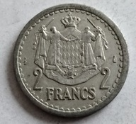Moneta Monako 2 Franki aluminium
