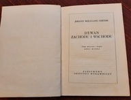 GOETHE J.W./DYWAN WSCHODU I ZACHODU