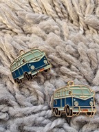 KOLCZYKI BRELOK WISIOREK VOLKSWAGEN BULLI T1 OGÓREK T2 GARBUS FIAT 500