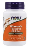 Now Foods Women's probiotyk dla kobiet 20 bilion 50 kapsułek