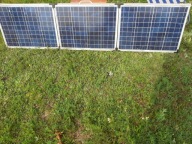 PANEL SOLARNY SKŁADANY POTRÓJNY ZEWNĘTRZNY BATERIA SŁONECZNA DSP-120P