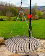 RUSZT NAD OGNISKO 50CM