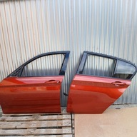 DRZWI LEWY PRZÓD TYŁ KOMPLET BMW 1 F20 C1X ORANGE