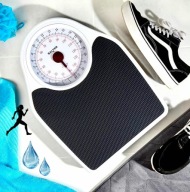 Elegancka Waga Łazienkowa SALTER 145 BKDR Waga Mechaniczna Retro 150 KG