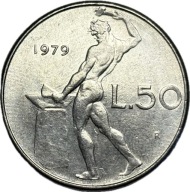 WŁOCHY - 50 LIRE - 1979