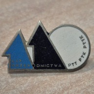 Odznaka PTTK PTT PTK 110 LAT Przewodnictwa Górskiego Przewodnik
