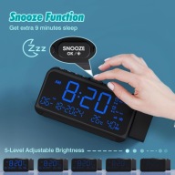 Radio sieciowo-bateryjne FM Alarm Clock Radio CR1024