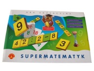 Edukacyjne GRY Dla DZIECI 7 LAT Supermatematyk ALEX Logiczna Zabawa Ciekawa