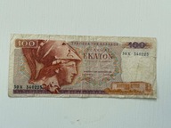 100 drachm Grecja 1978 P#200 F