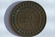 Tunezja 10 centymów 1912