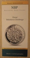 FOLDER DO MONETY 5 zł 2013 Denar Bolesława Chrobrego HISTORIA MONETY POLSKI