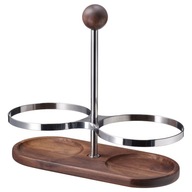 UCHWYT STOJAK NA BUTELKI MŁYNKI PRZYPRAWNYKI SŁOIKI IKEA KROSAMOS