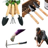 ZESTAW NARZĘDZI OGRODNICZYCH NARZĘDZIA OGRODNICZE DO OGRODU ROŚLIN - 3 SZT