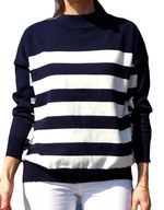 sweter damski w paski klasyczny rozmiar S/M, Beautifulsweater