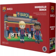 KLOCKI ŁAWKA REZERWOWYCH FC BARCELONA 2 ZAWODNIKÓW 186 ELEMENTÓW