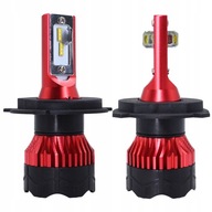 Żarówki samochodowe LED 12V can bus H4 GT COB + 300% super mocne pudełko