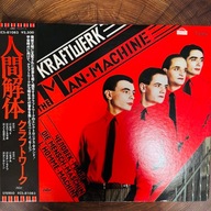 KraftWerk The Man Machine EX+EX+ Japan Obi LP 1978 Capitol Rec Ecs 81083