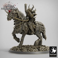 Blood Cavalier Horn - OI - figurka RPG DnD D&D - druk 3D 14K