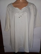 Bluzka 48 50 koszula haft bawełna