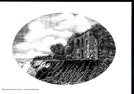 Ruiny kościoła w Trzęsaczu - przedruk