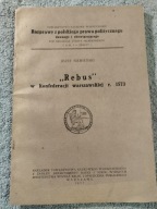 Józef Siemieński "Rebus" w konfederacji warszawskiej r. 1573 Wawa 1927