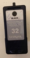 LEXMARK WKŁAD TUSZ 32 BLACK ORYGINAŁ PUSTY