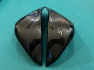 Nakładki osłony baku zbiornika USZKODZONE Kawasaki Z800 13-16 2016 czarne