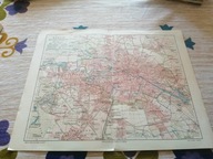 Berlin mit den vororten stary plan miasta