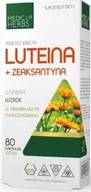 Suplement diety Medica Herbs luteina + zeaksantyna 20 mg 80 kapsułek