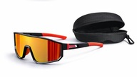 Okulary Rowerowe Sportowe UV400 + Etui | Polaryzacyjne | MTB Szosa Biegowe
