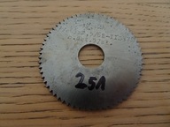 Frez piłkowy Globus hss 63x2,5x16 z 62 - 63 mm 2,5 mm 62 zębów (251)