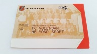bilet FC VOLENDAM - HELMOND (Holandia)