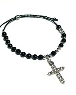 Różaniec Bransoletka Kamienie naturalne Onyks