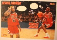 DENNIS RODMAN i MICHAEL JORDAN