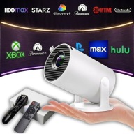 Mini Projektor AKIYO O2 WiFi6 BT5.4 1080P Android Kino Domowe Filmy Seriale