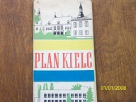 Plan Kielc-mapa Praca zbiorowa