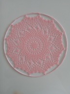 Łapacz snów różowy 40 cm